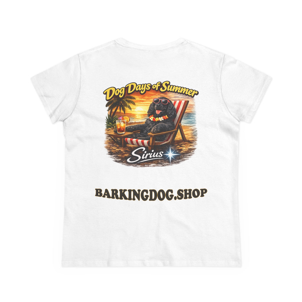 Cocker Spaniel Dog Beach Chair T-Shirt Wag On™ Dog Days of Summer
