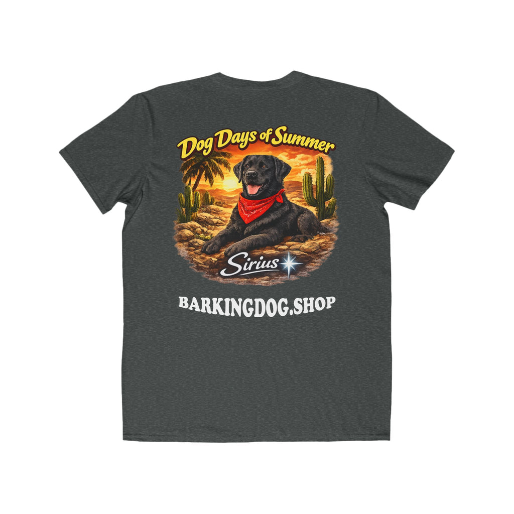 Black Labrador Cactus T-Shirt Wag On™ Dog Days of Summer