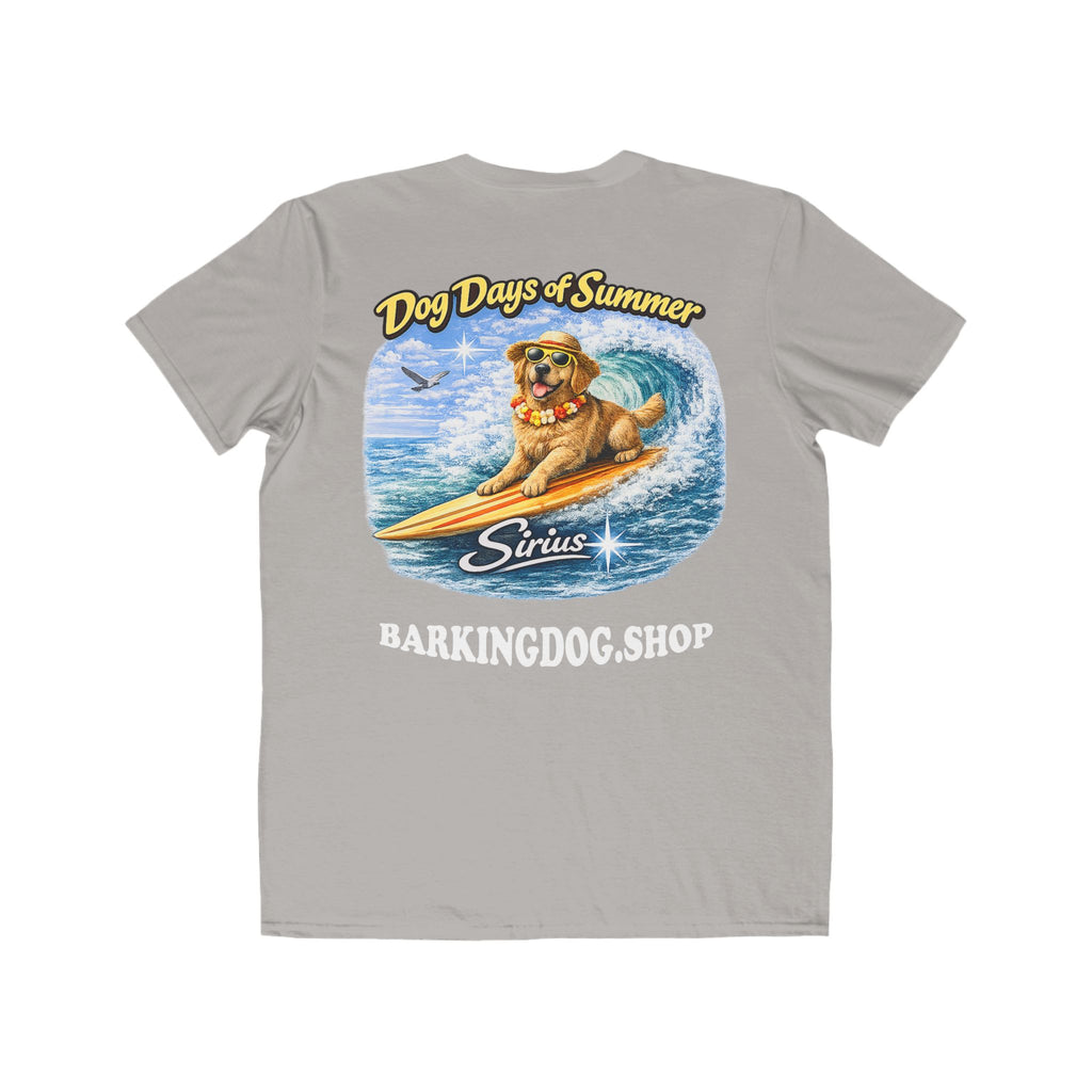 Golden Retriever Surfboard T-Shirt Wag On™ Dog Days of Summer