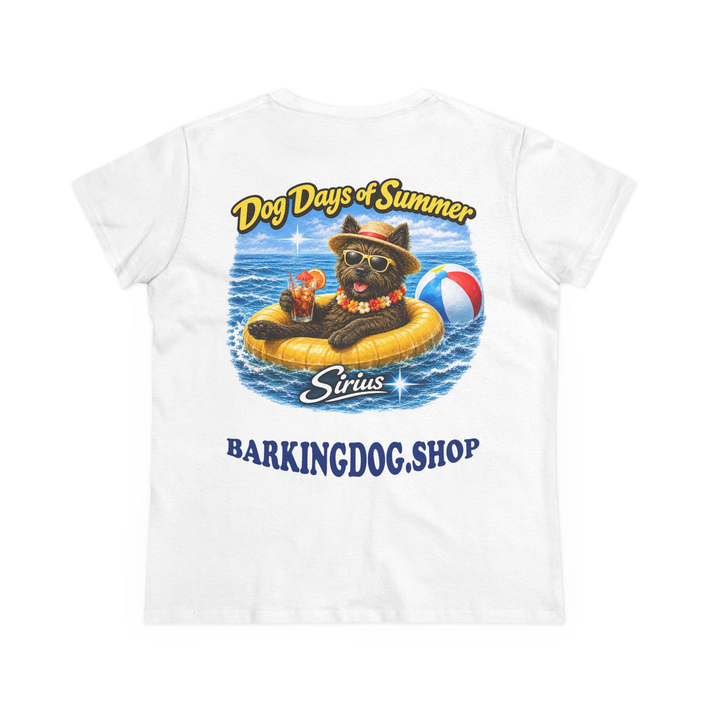 Cairn Terrier Dog Inner Tube T-Shirt Wag On™ Dog Days of Summer