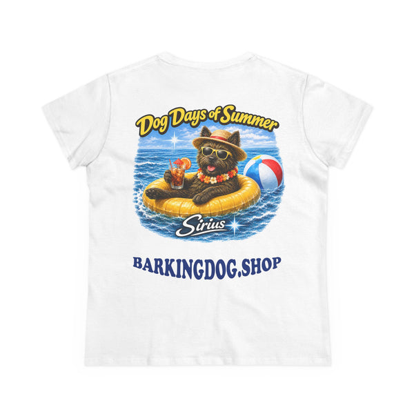 Cairn Terrier Dog Inner Tube T-Shirt Wag On™ Dog Days of Summer