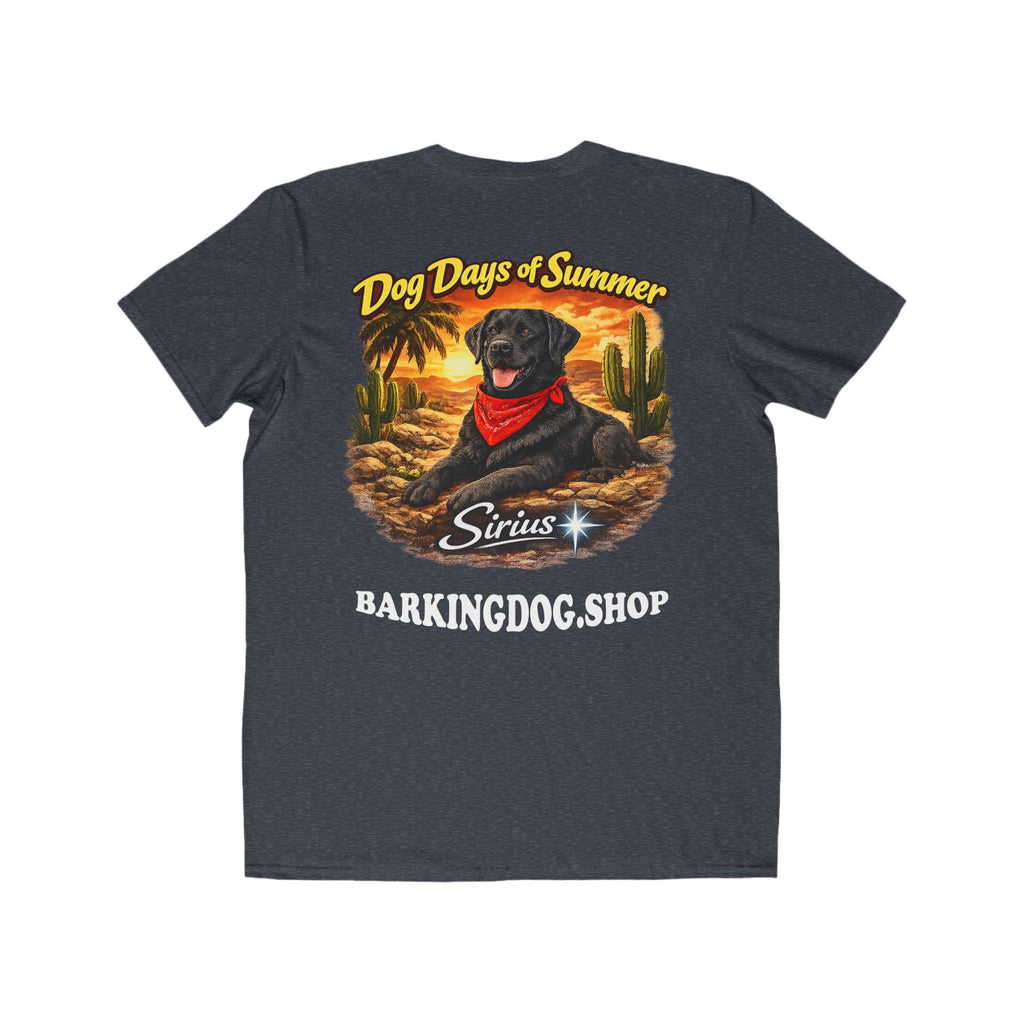 Black Labrador Cactus T-Shirt Wag On™ Dog Days of Summer