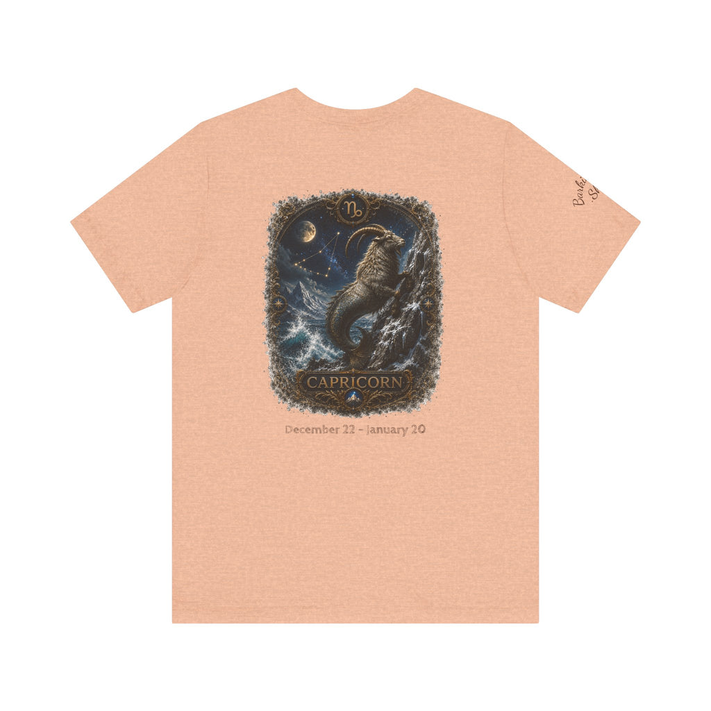 Capricorn Zodiac T-Shirt — Mythic Sea Goat Astrology Tee