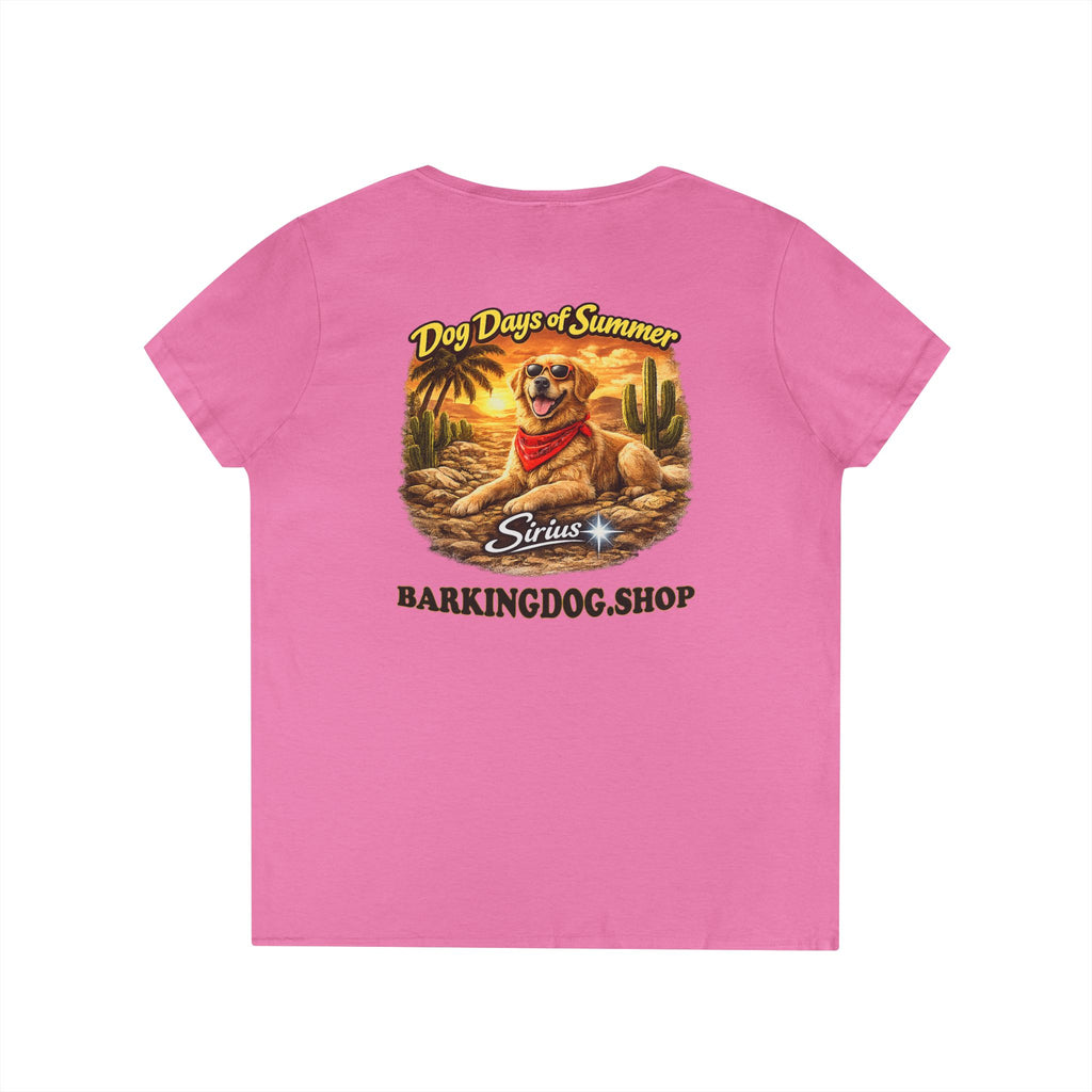 Golden Retriever Dog Cactus T-Shirt Wag On™ Dog Days of Summer