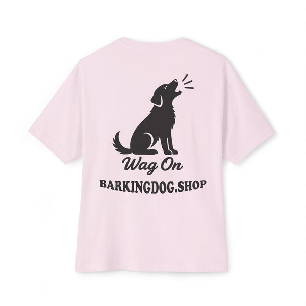 Boxy Tee Wag On Barking Dog Shop Logo