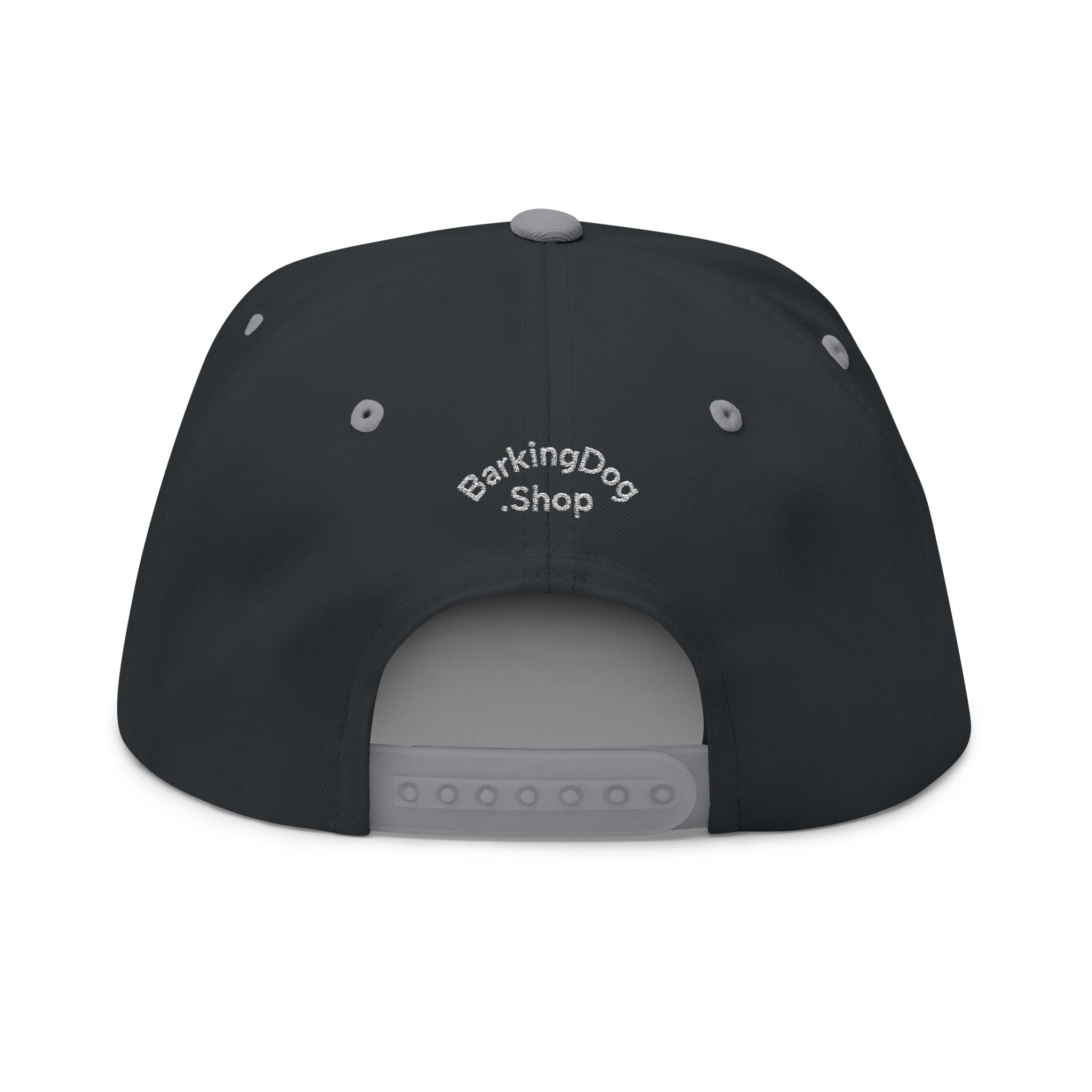 Embroidered Wag On Dog Lovers Flat Bill Cap