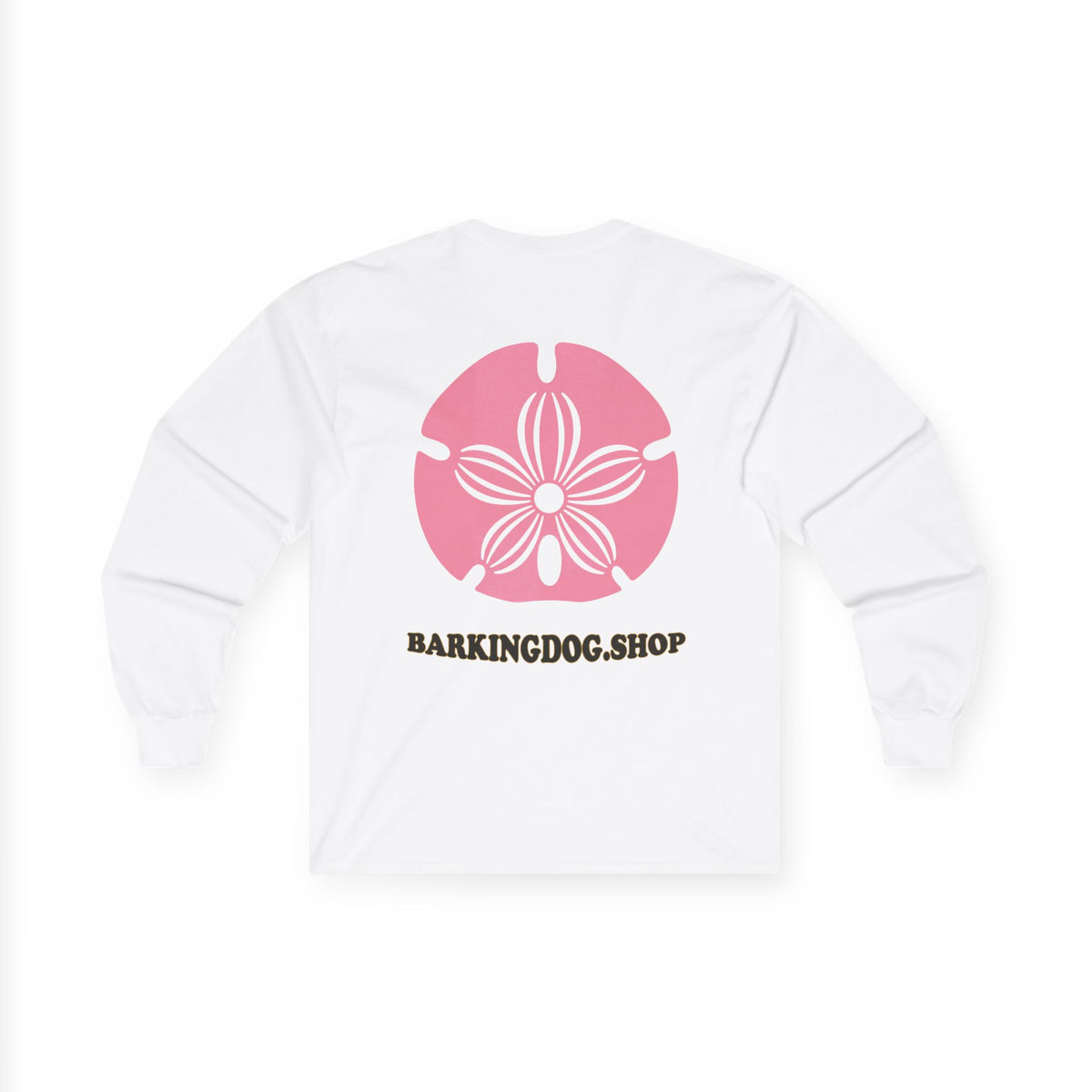 Sand Dollar Long Sleeve T Shirt Beach Shell Collection Coastal Beach Graphic Tee Wag On BarkingDog Shop