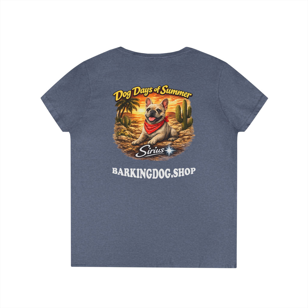 French Bull Dog Cactus T-Shirt Wag On™ Dog Days of Summer