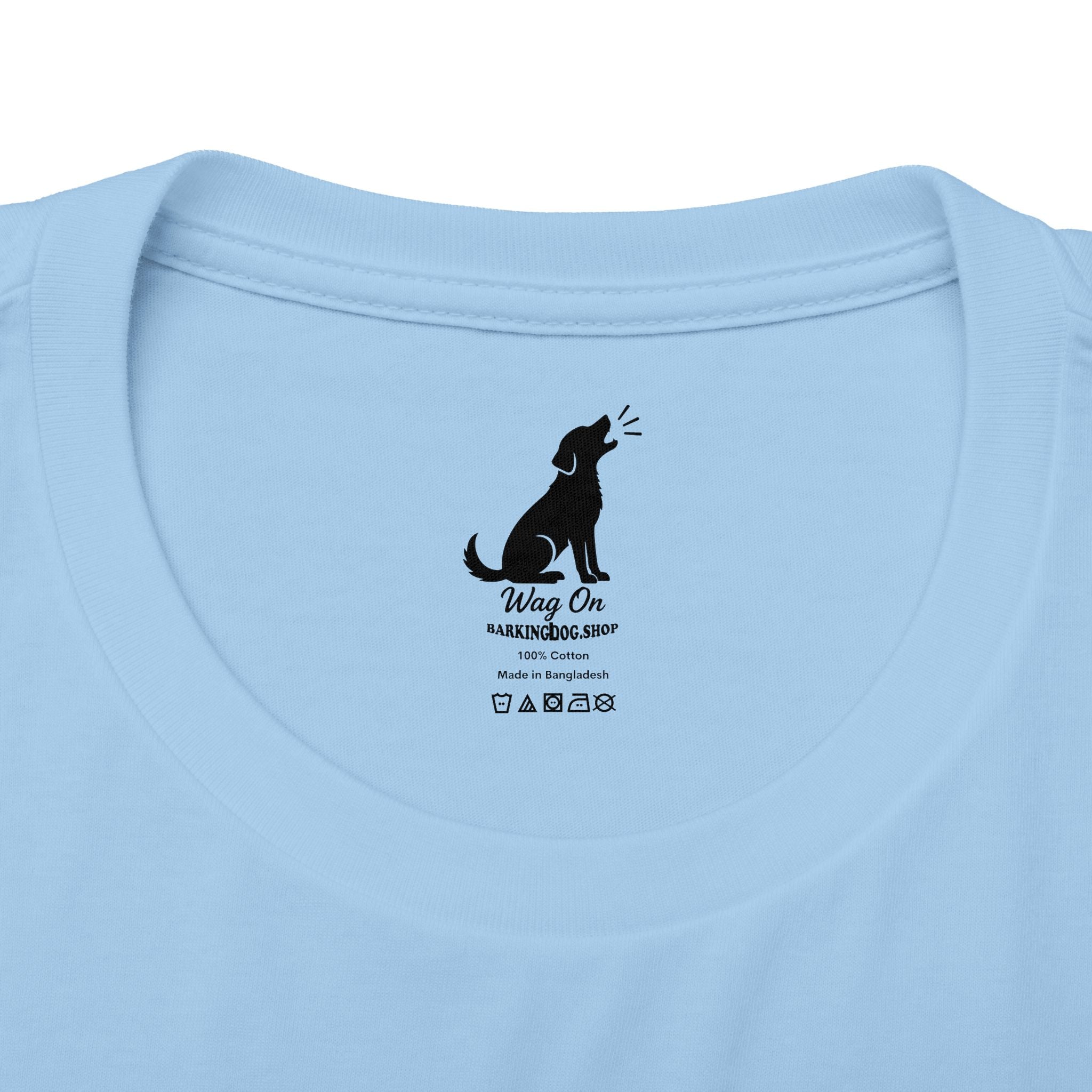 Black Bernedoodle T Shirt Stay Salty Beach Dog Lover Graphic Tee Wag On BarkingDog Shop
