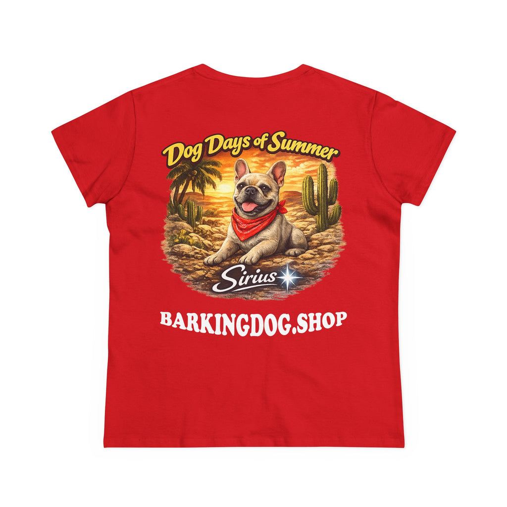 French Bull Dog Cactus T-Shirt Wag On™ Dog Days of Summer