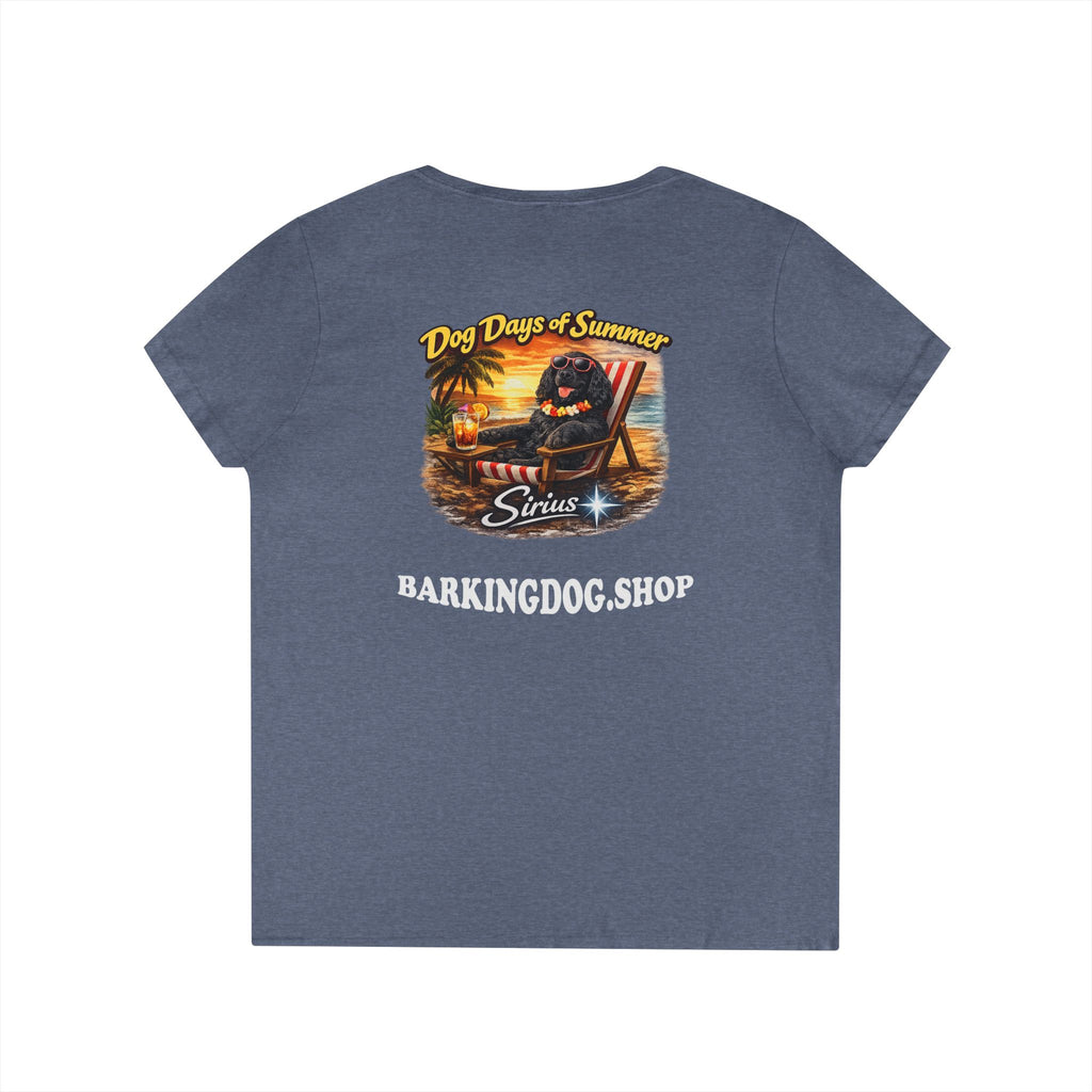 Cocker Spaniel Dog Beach Chair T-Shirt Wag On™ Dog Days of Summer