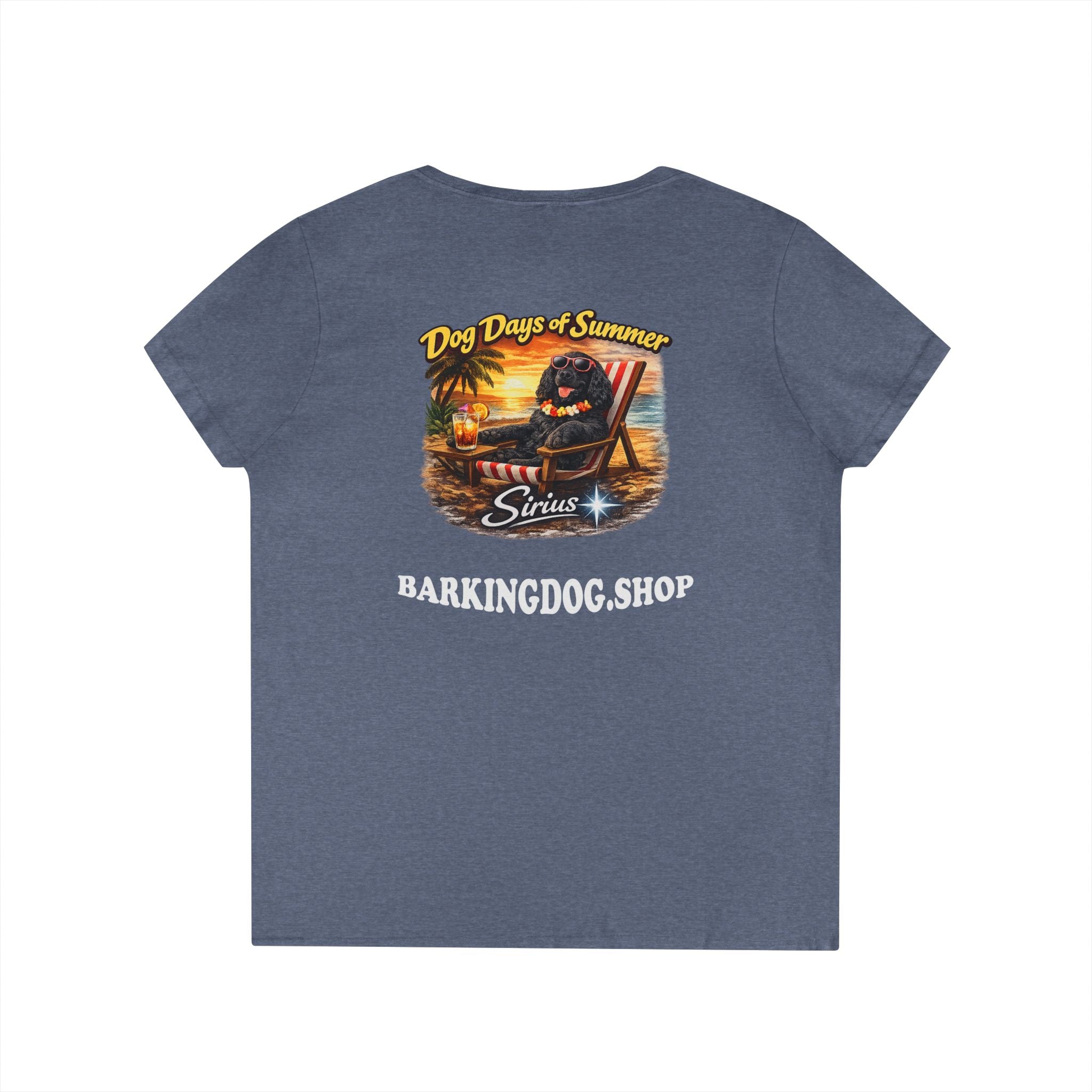 Cocker Spaniel Dog Beach Chair T-Shirt Wag On™ Dog Days of Summer