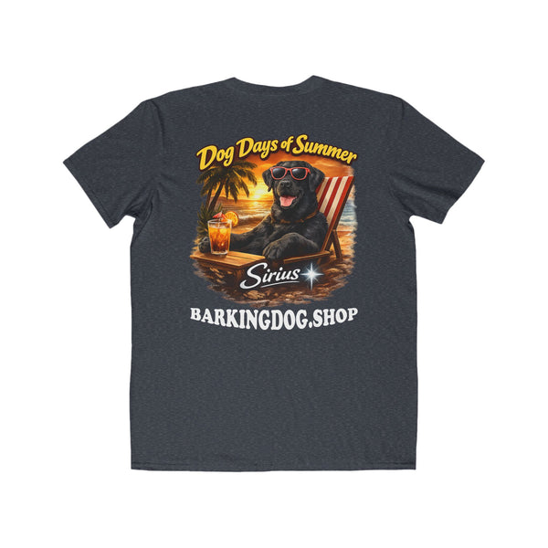 Black Labrador Beach Chair T-Shirt Wag On™ Dog Days of Summer
