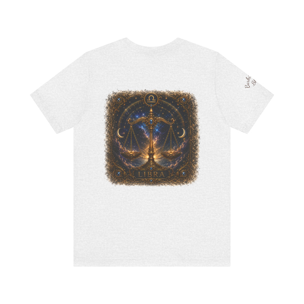 Libra Zodiac T-Shirt — Astrological Scales Graphic Tee