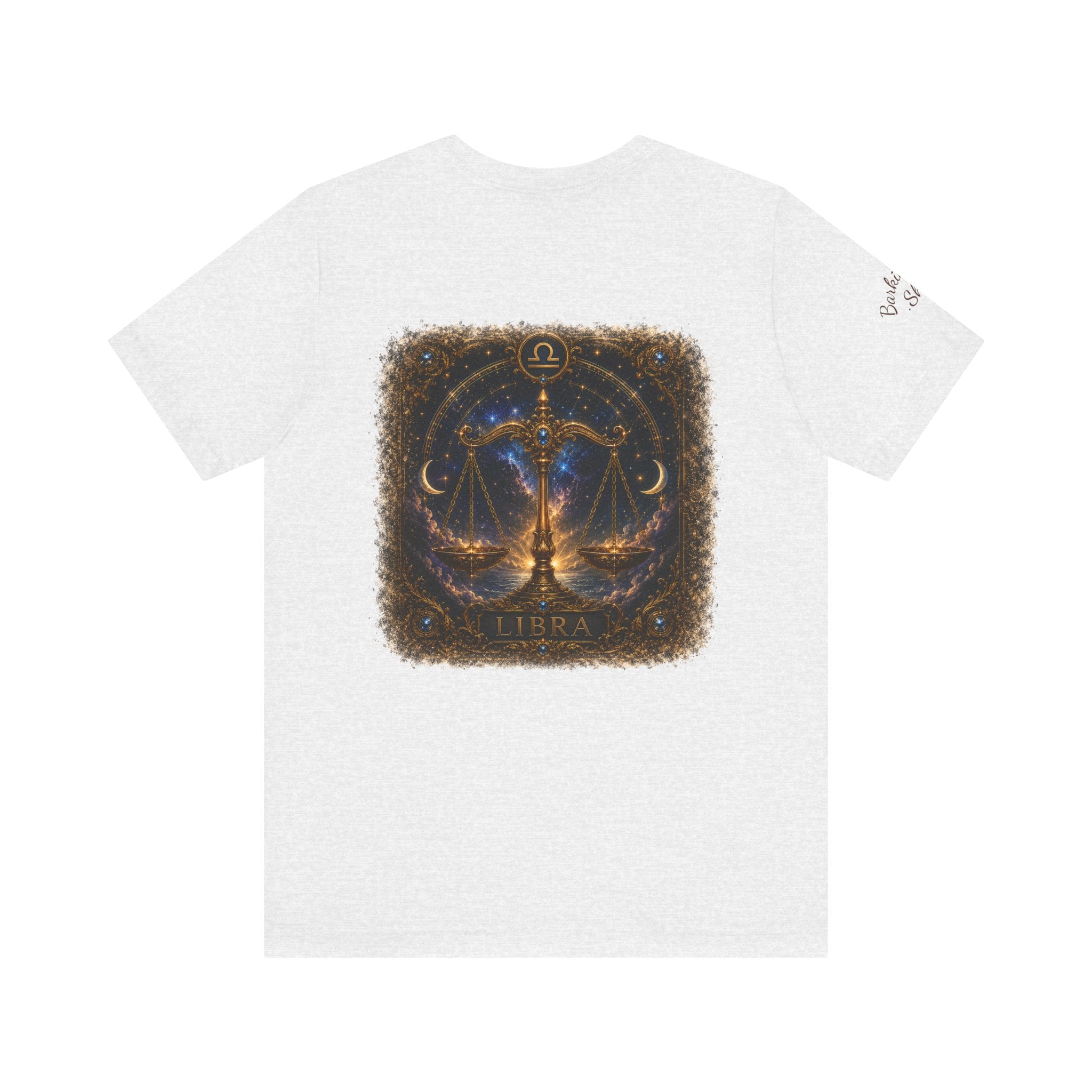 Libra Zodiac T-Shirt — Astrological Scales Graphic Tee