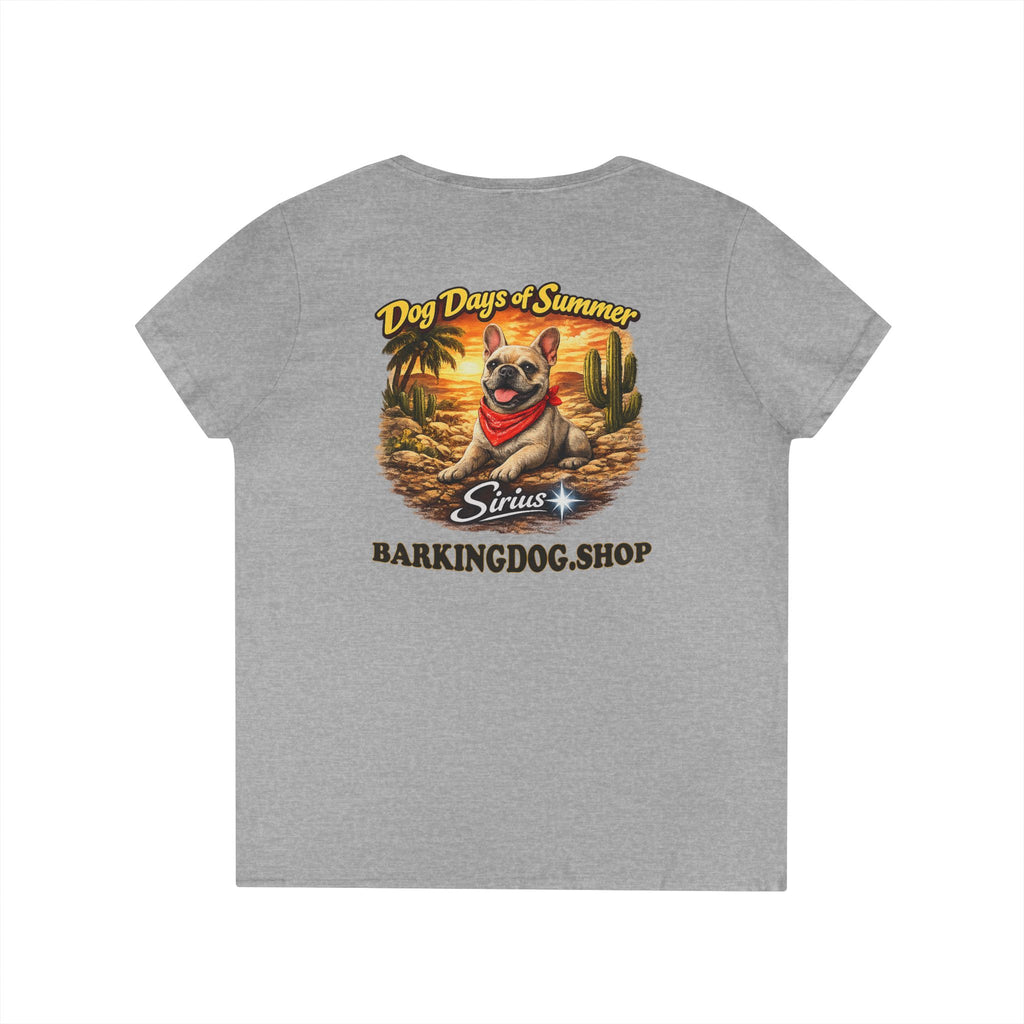 French Bull Dog Cactus T-Shirt Wag On™ Dog Days of Summer