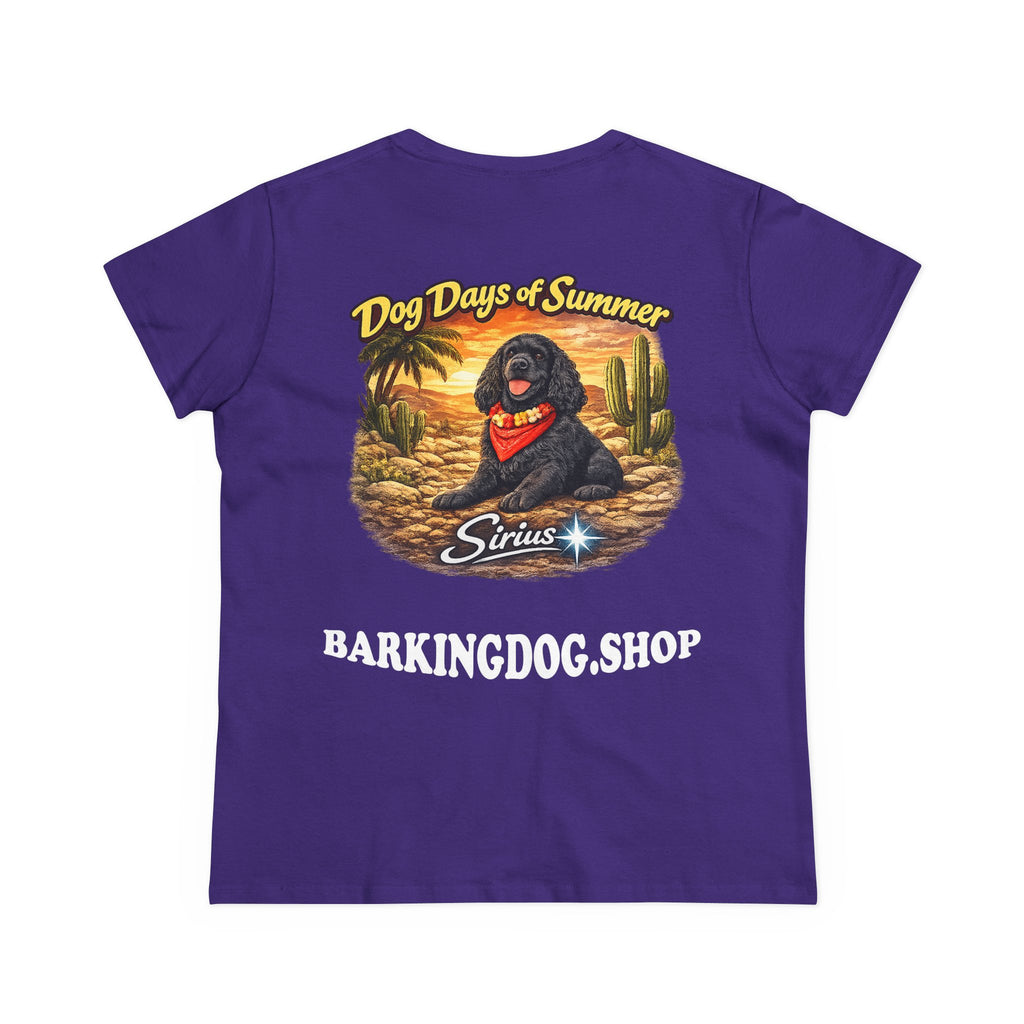 Cocker Spaniel Dog Cactus T-Shirt Wag On™ Dog Days of Summer