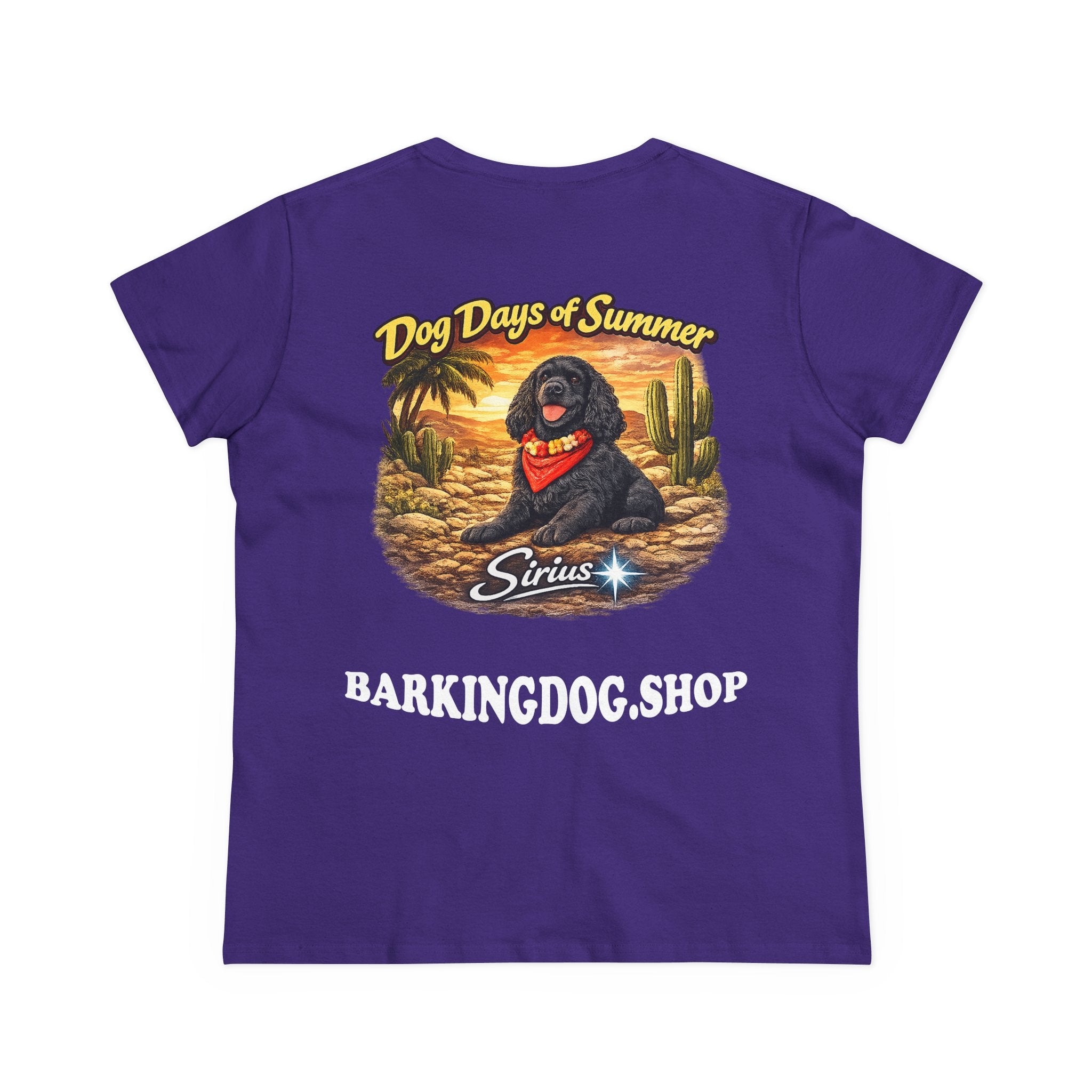 Cocker Spaniel Dog Cactus T-Shirt Wag On™ Dog Days of Summer