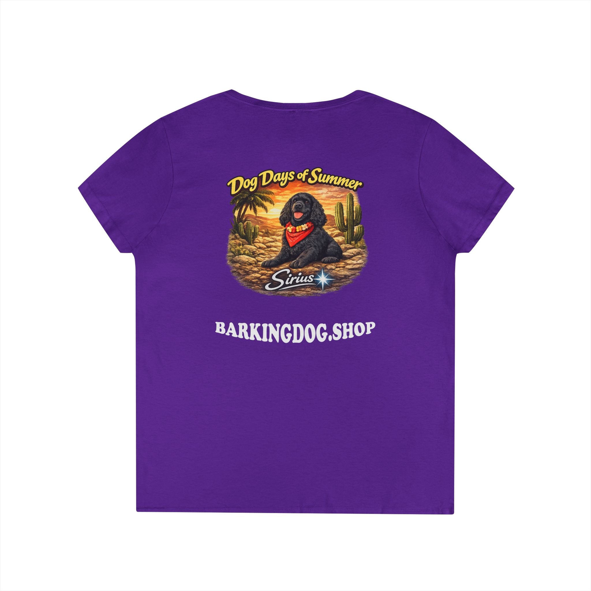 Cocker Spaniel Dog Cactus T-Shirt Wag On™ Dog Days of Summer
