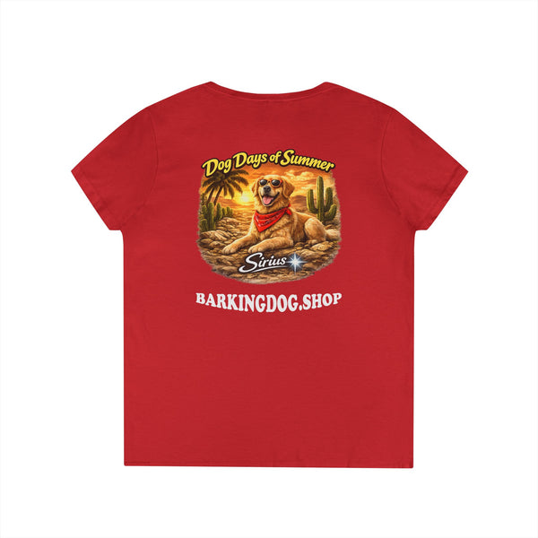 Golden Retriever Dog Cactus T-Shirt Wag On™ Dog Days of Summer