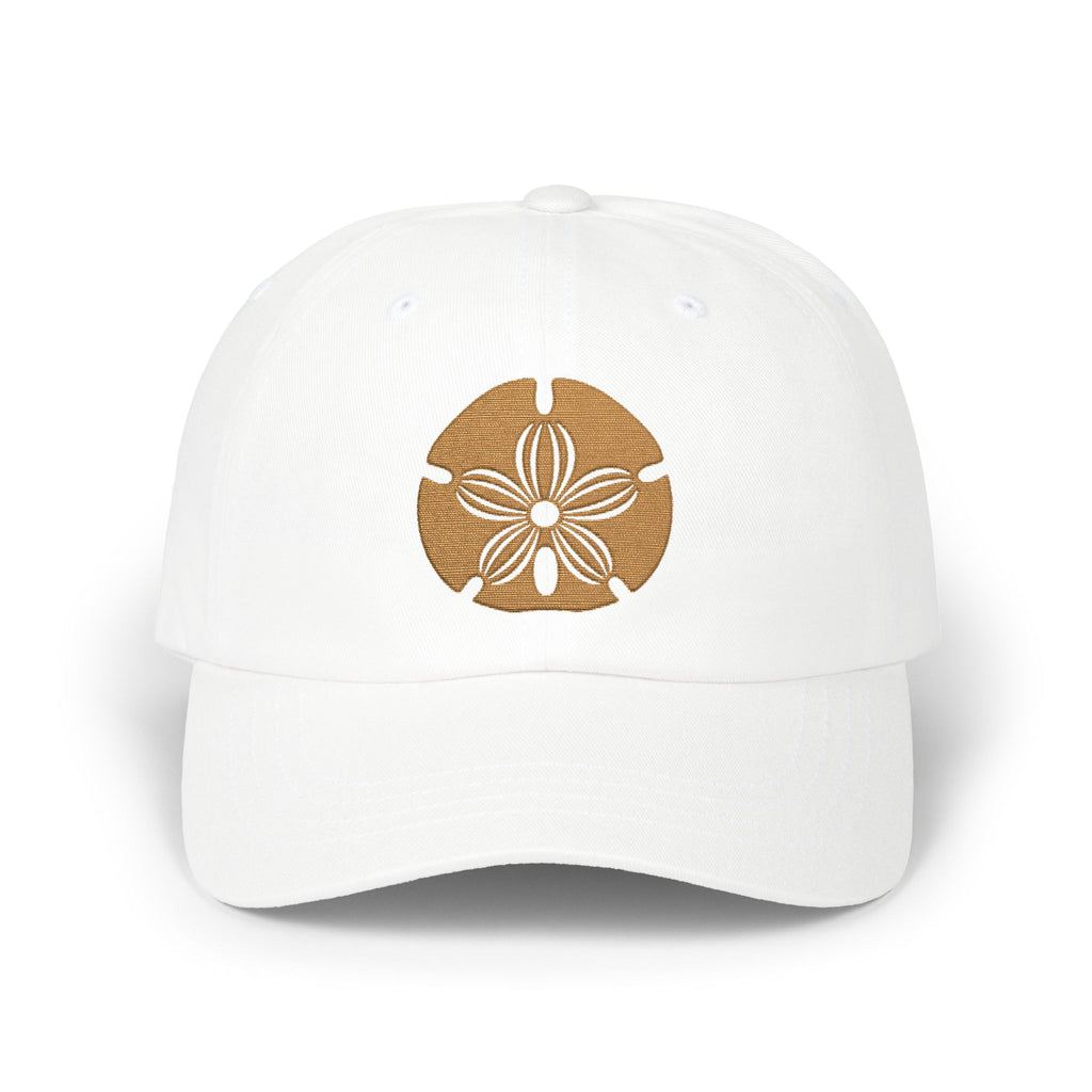Sand Dollar Embroidered Dad Cap