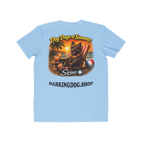 Cairn Terrier Beach Chair T-Shirt Wag On™ Dog Days of Summer