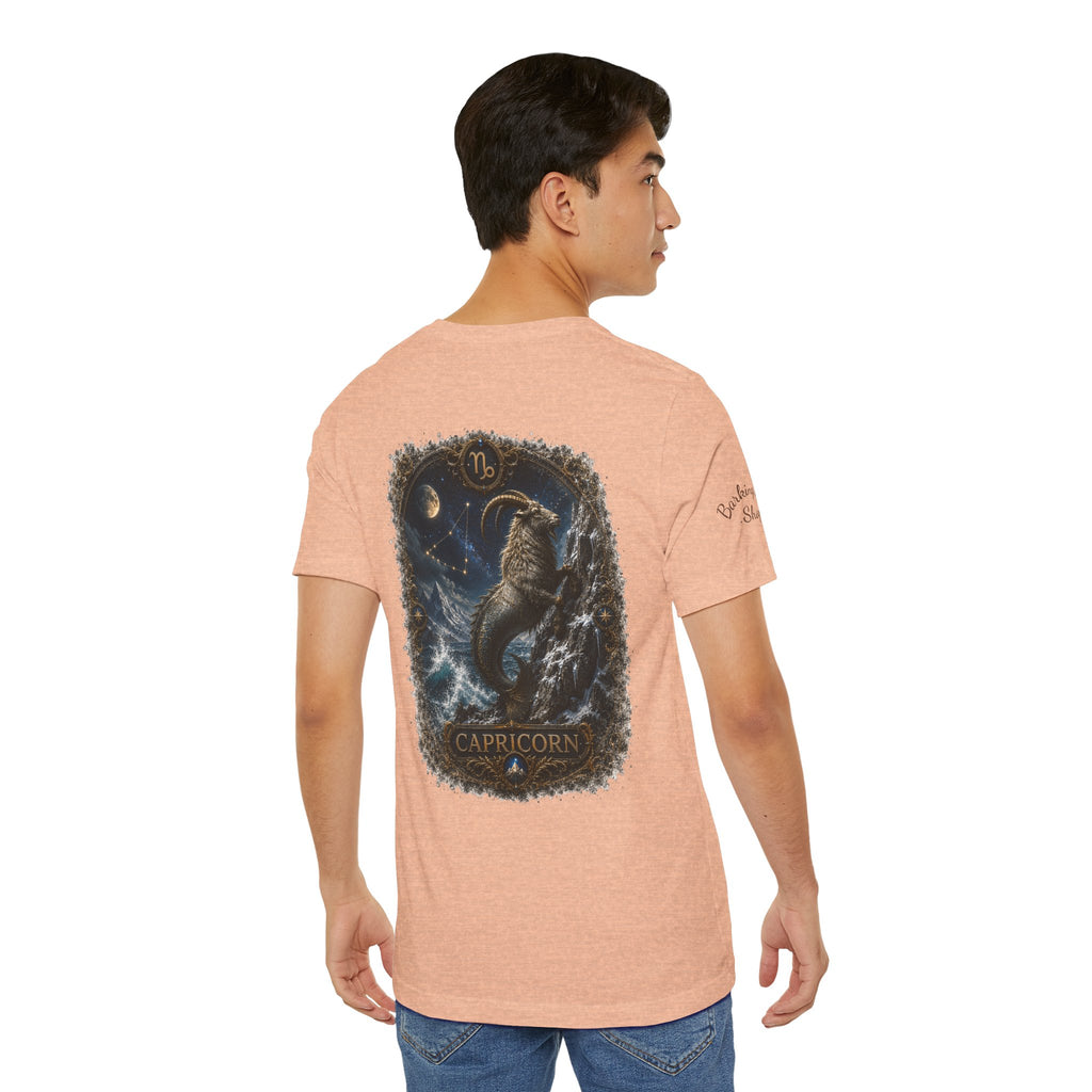 Capricorn Zodiac T-Shirt — Mythic Sea Goat Astrology Tee