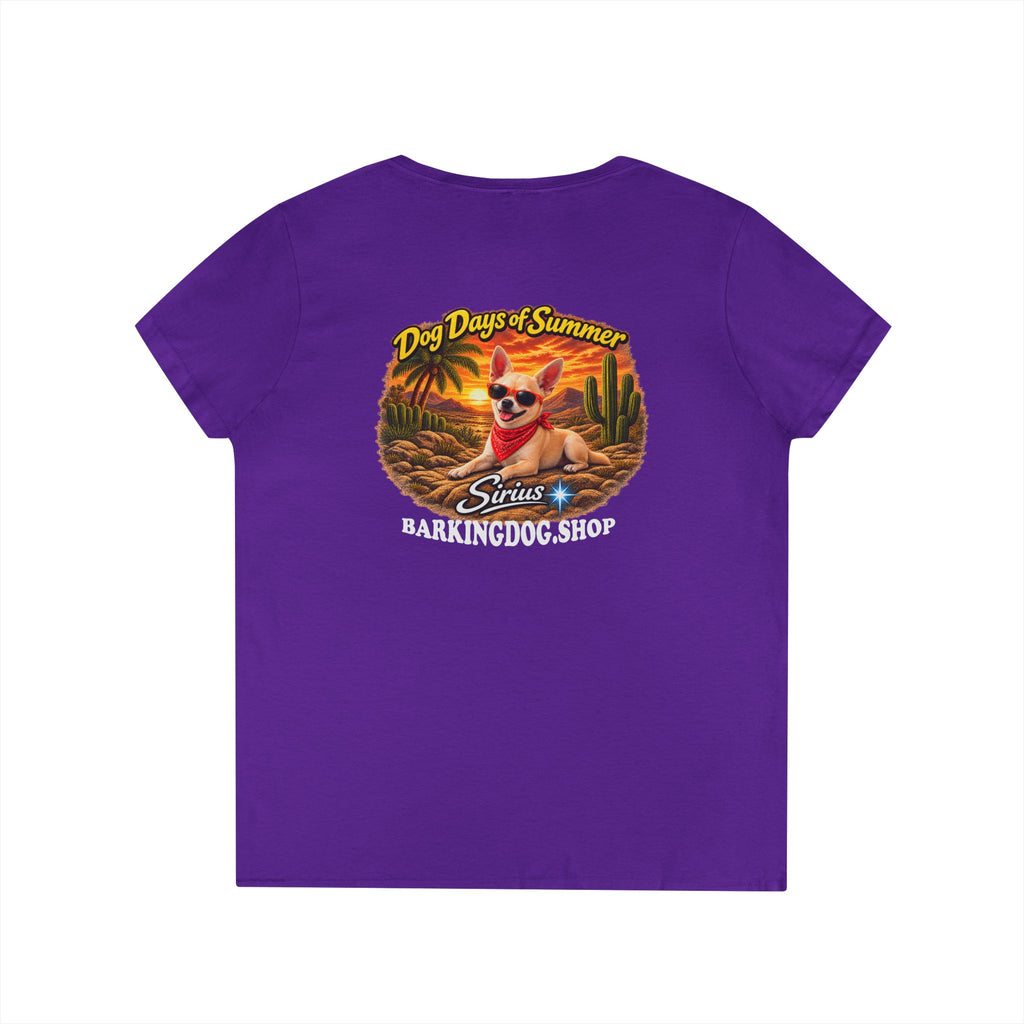 Chihuahua Cactus T Shirt Dog Days Of Summer Beach Dog Lover Graphic Tee Wag On BarkingDog Shop