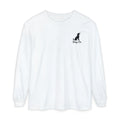 USA 250th Anniversary Long Sleeve T-Shirt — Patriotic Dog Flag Design