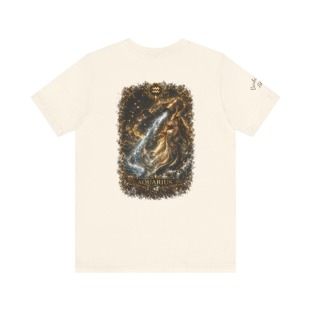 Aquarius Zodiac Tee — Constellation Water Bearer Graphic T-Shirt