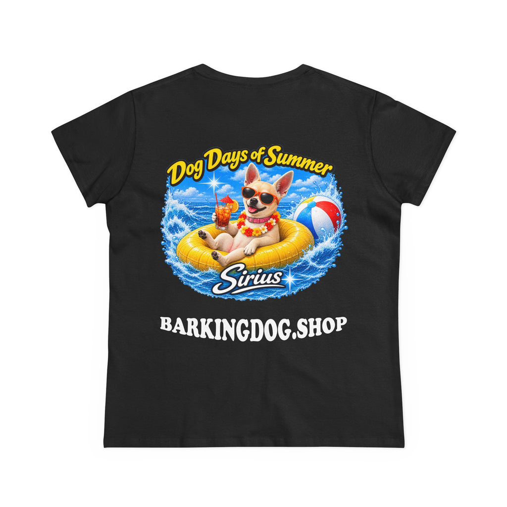 Chihuahua Inner Tube T Shirt Dog Days Of Summer Beach Dog Lover Graphic Tee Wag On BarkingDog Shop