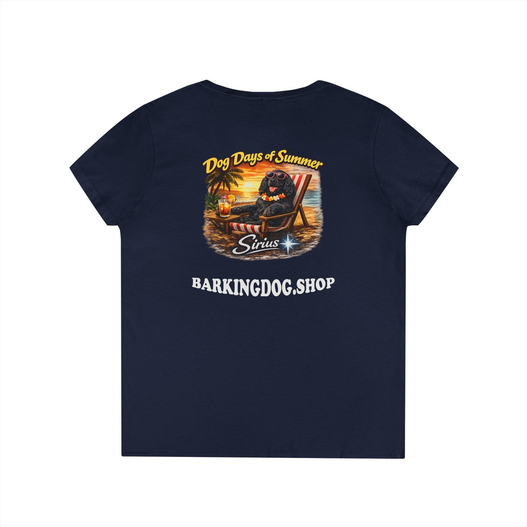 Cocker Spaniel Dog Beach Chair T-Shirt Wag On™ Dog Days of Summer