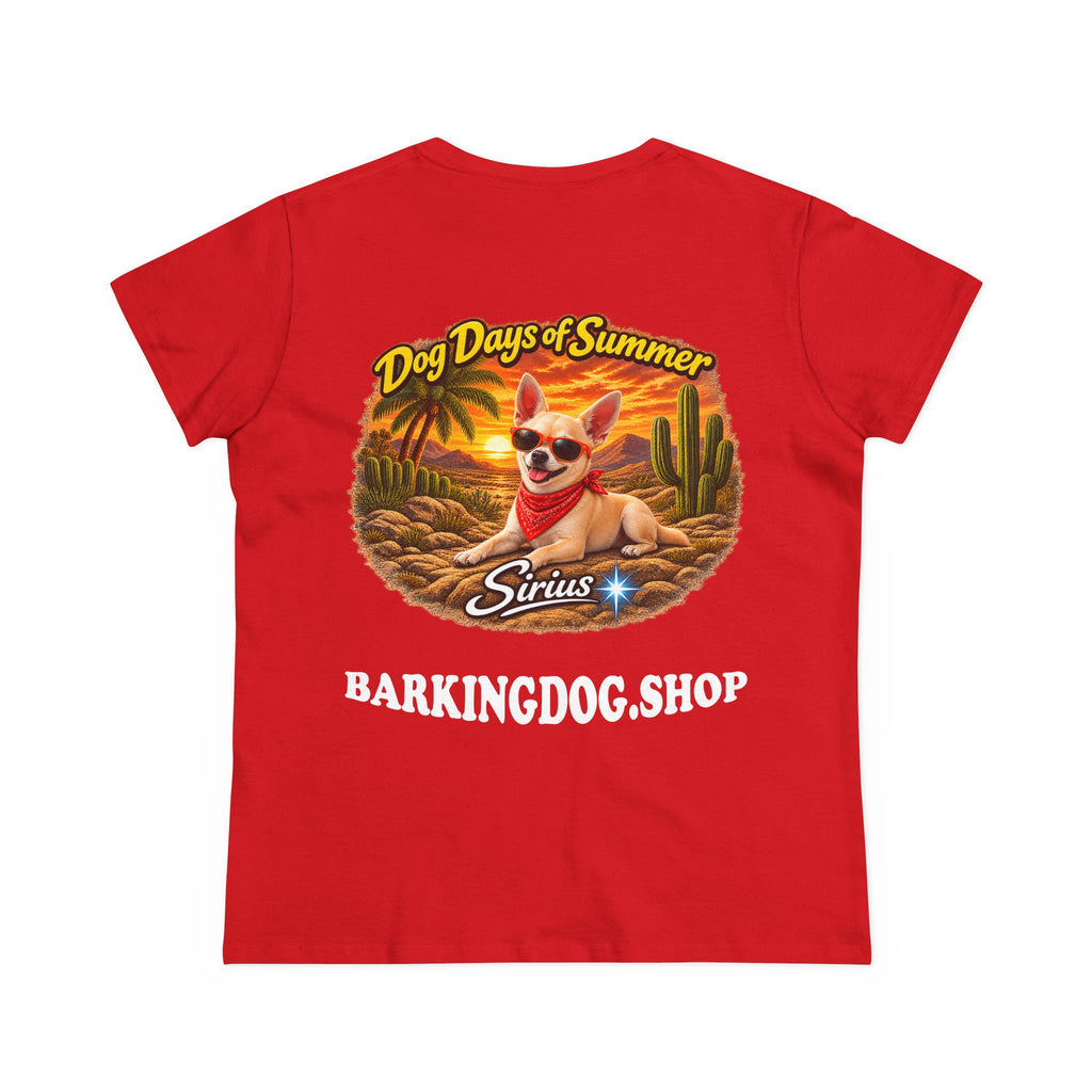 Chihuahua Cactus T Shirt Dog Days Of Summer Beach Dog Lover Graphic Tee Wag On BarkingDog Shop
