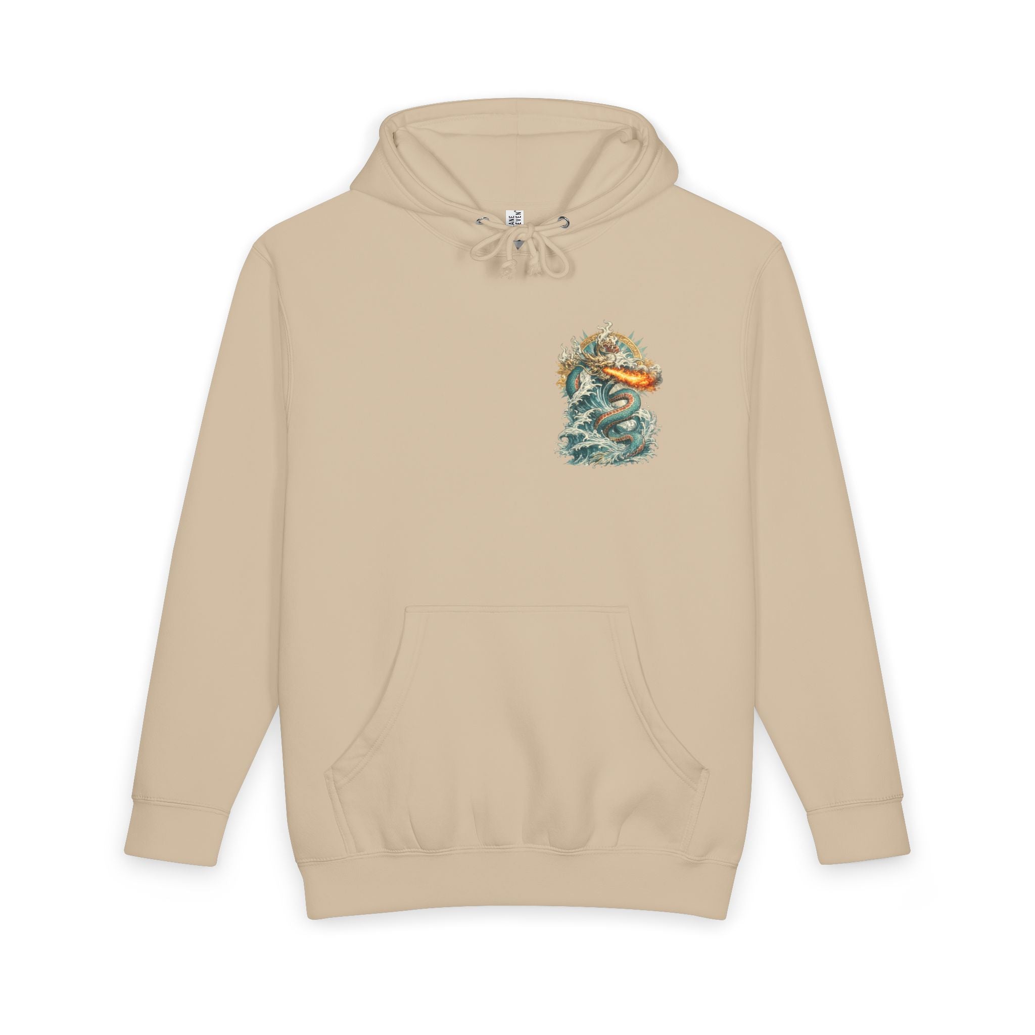 Water Dragon Chinese Zodiac Hoodie Mythical Dragon Graphic Heavyweight Sweatshirt Wag On BarkingDog Shop
