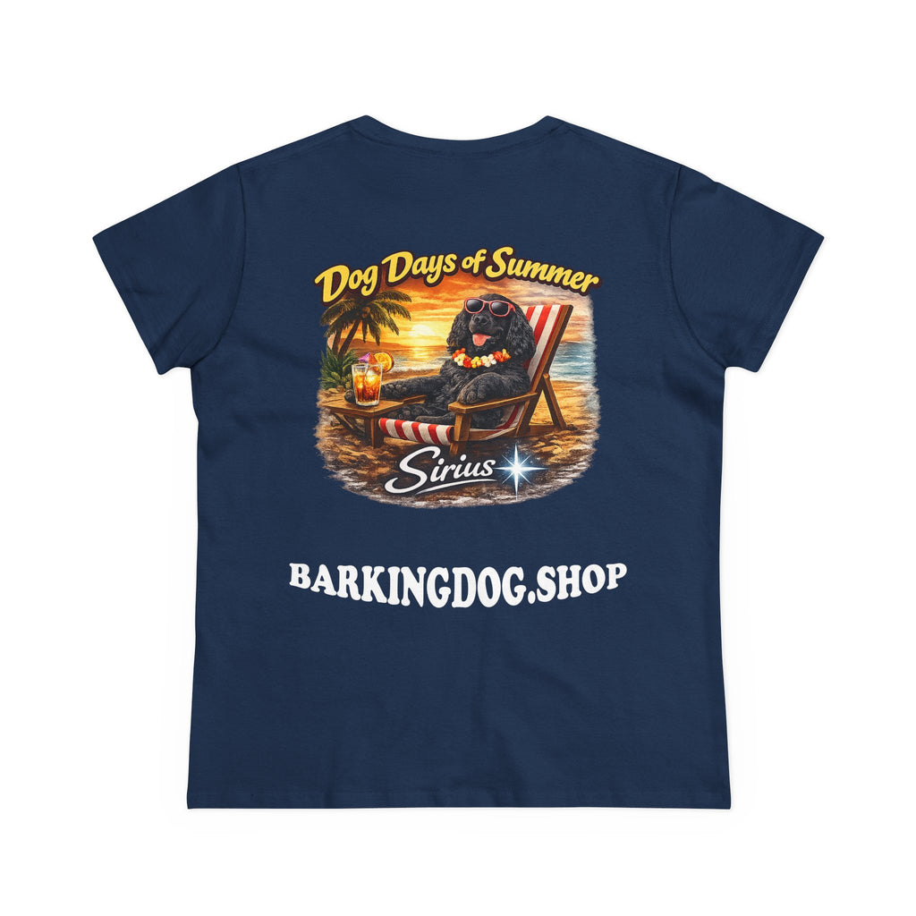 Cocker Spaniel Dog Beach Chair T-Shirt Wag On™ Dog Days of Summer
