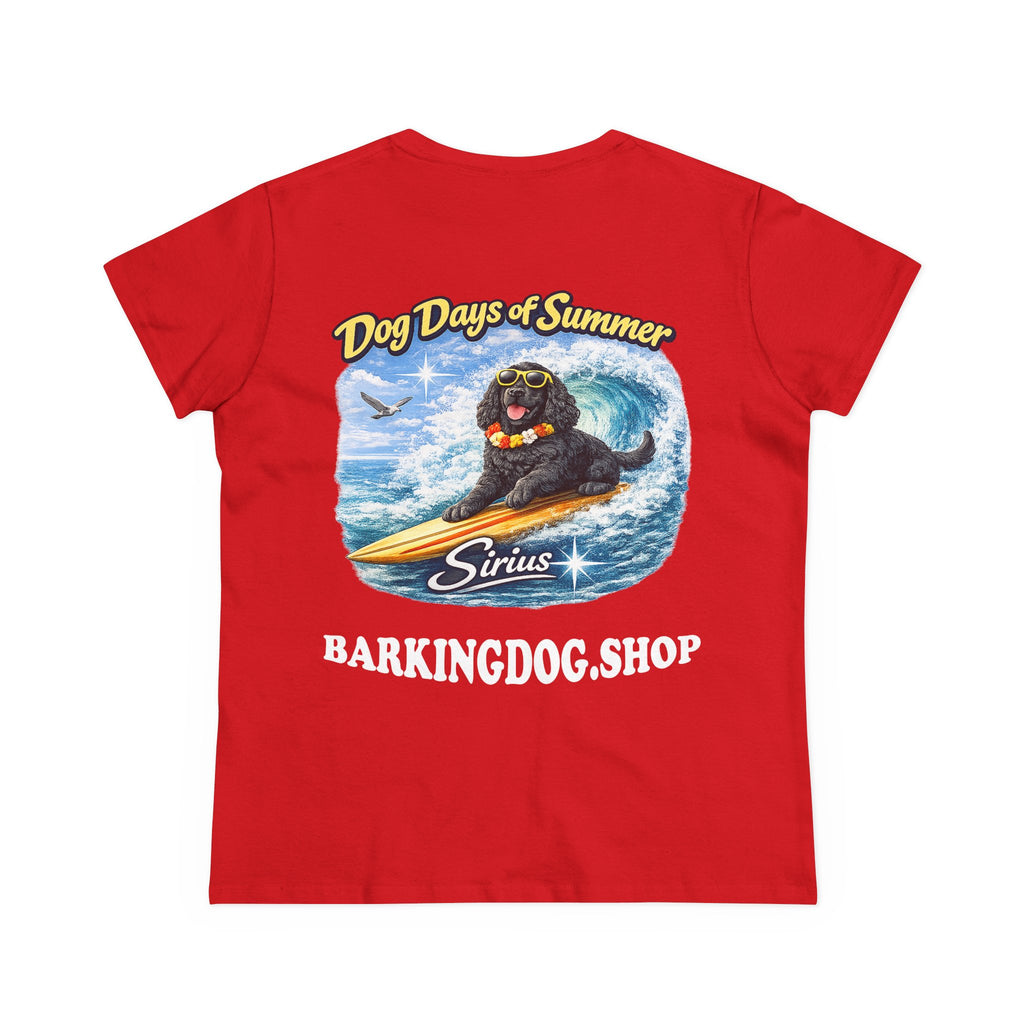 Cocker Spaniel Dog Surfboard T-Shirt Wag On™ Dog Days of Summer