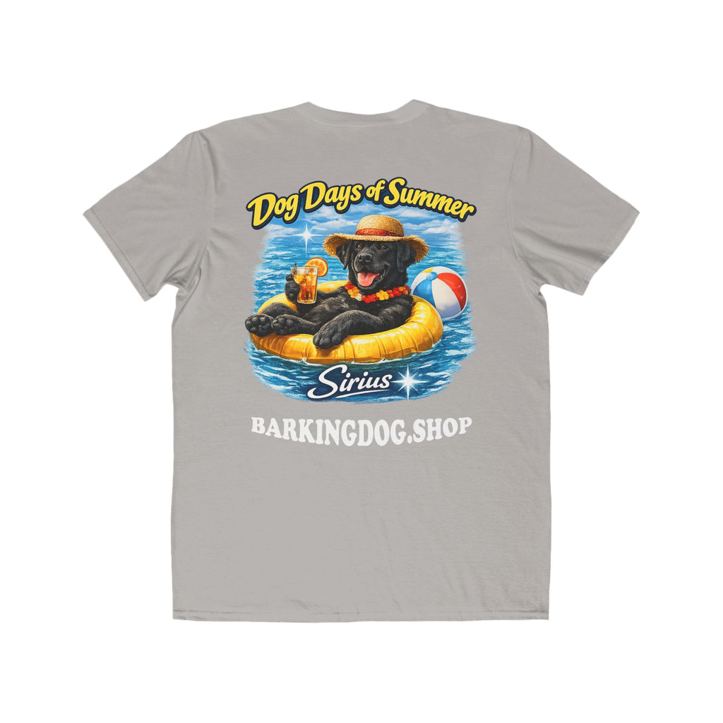 Black Labrador Inner Tube T-Shirt Wag On™ Dog Days of Summer