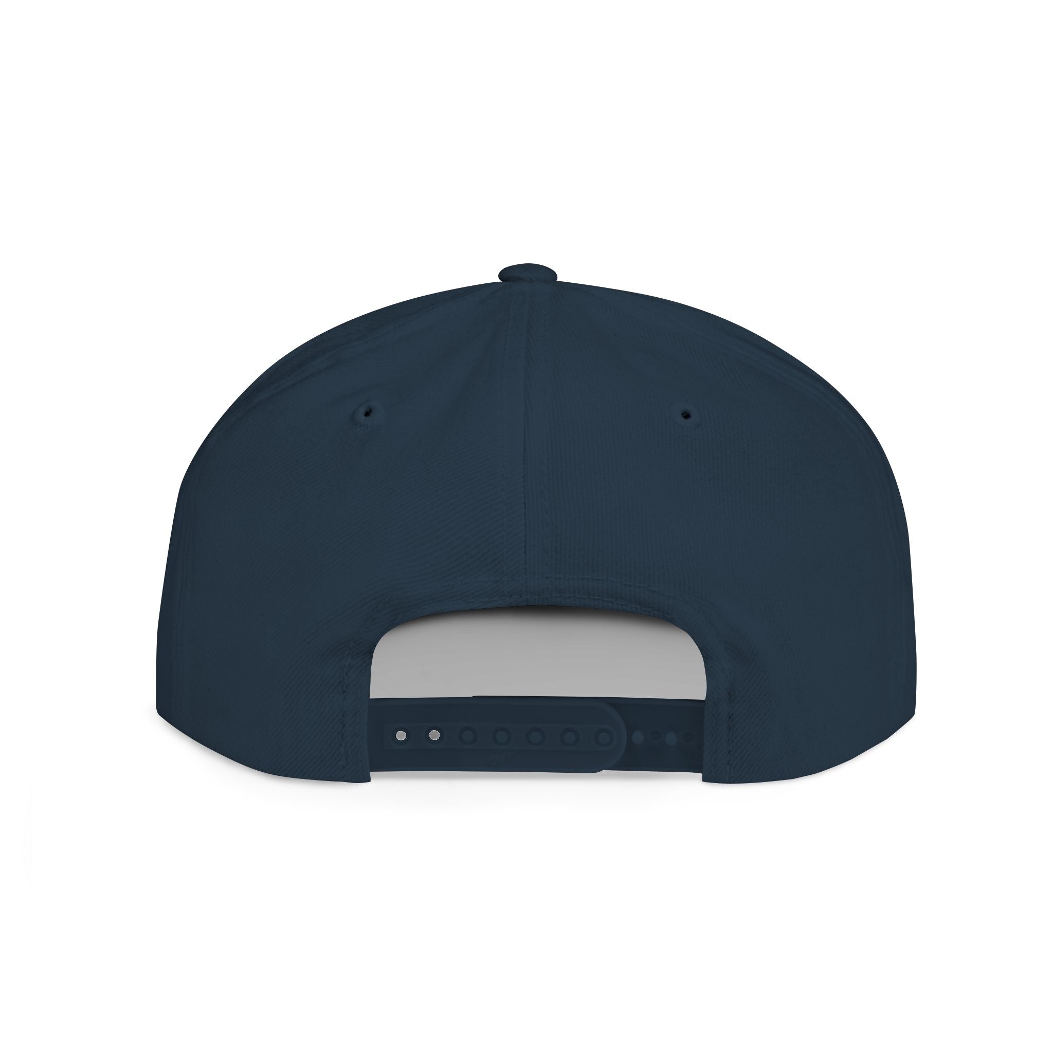 Copy of Wag On Snapback Hat — Embroidered Howling Dog Flat Bill Cap