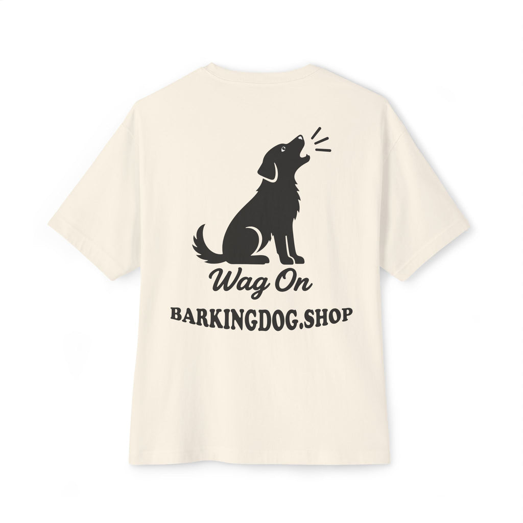 Boxy Tee Wag On Barking Dog Shop Logo