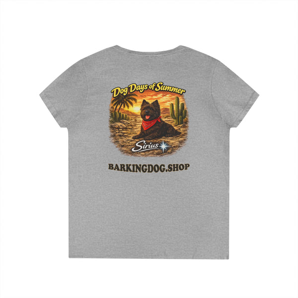 Cairn Terrier Dog Cactus T-Shirt Wag On™ Dog Days of Summer