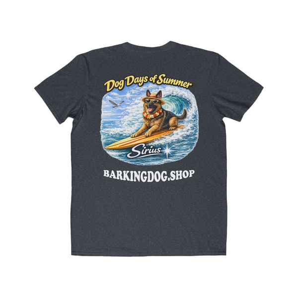German Shepherd Surfboard T-Shirt Wag On™ Dog Days of Summer