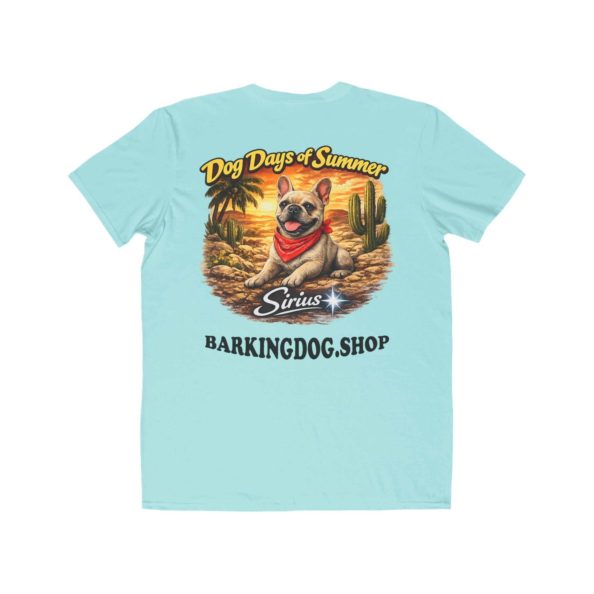 French Bulldog Cactus T-Shirt Wag On™ Dog Days of Summer
