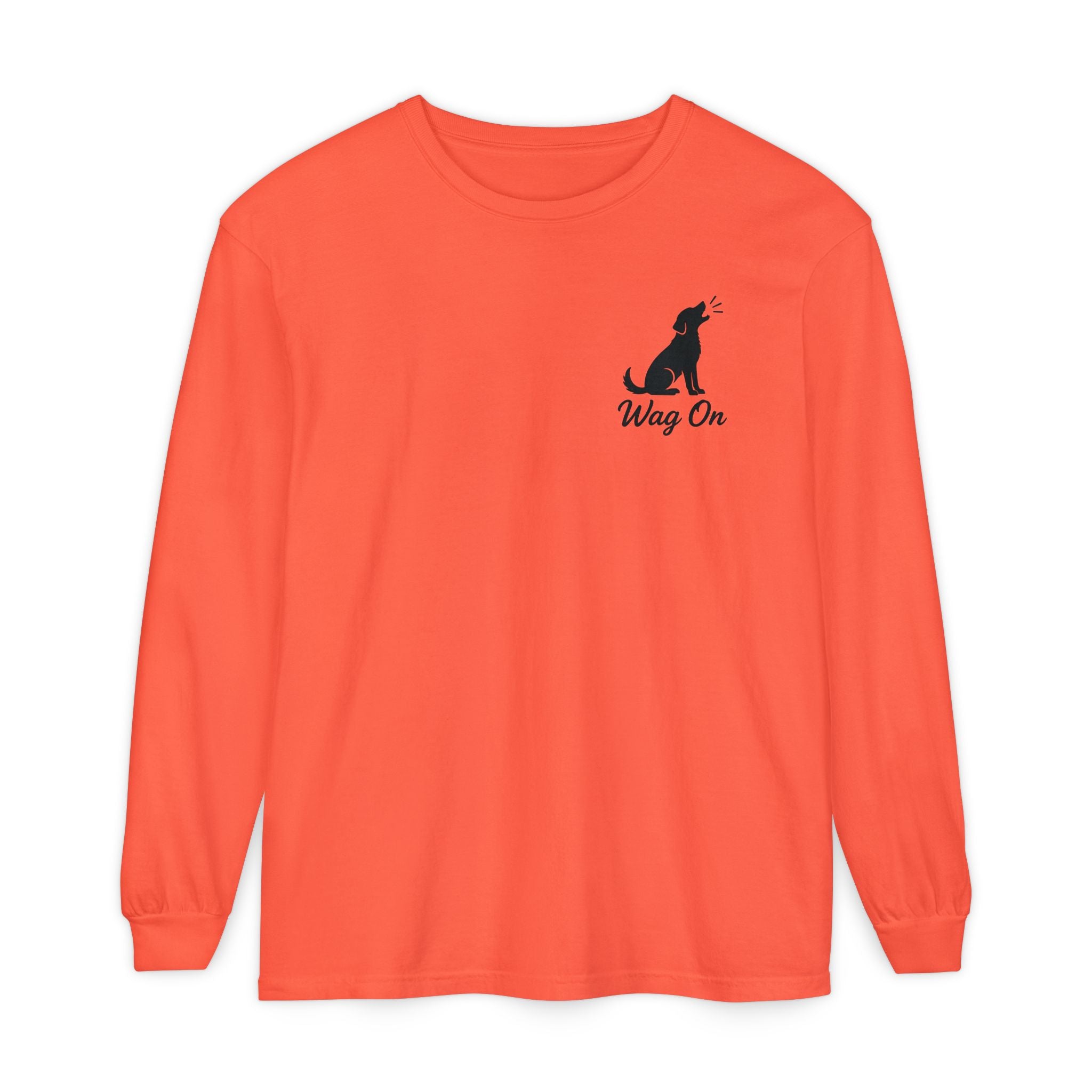 Freedom 250 Grand Prix Long Sleeve T-Shirt — "Wag On" Dog Rally Race Tee