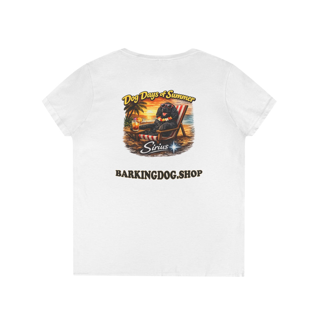 Cocker Spaniel Dog Beach Chair T-Shirt Wag On™ Dog Days of Summer