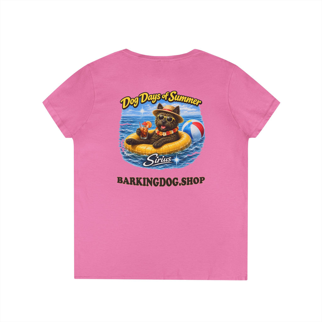 Cairn Terrier Dog Inner Tube T-Shirt Wag On™ Dog Days of Summer