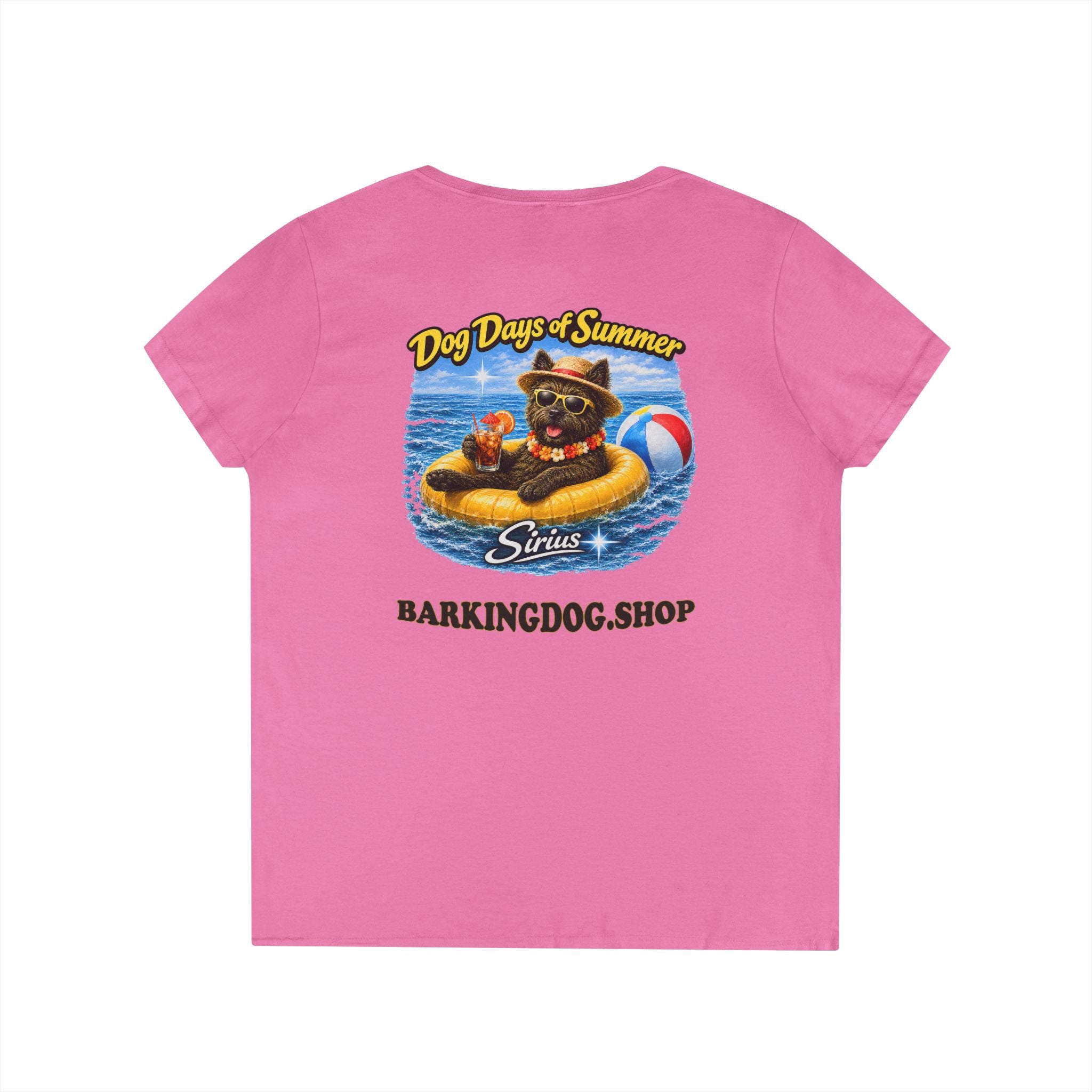 Cairn Terrier Dog Inner Tube T-Shirt Wag On™ Dog Days of Summer