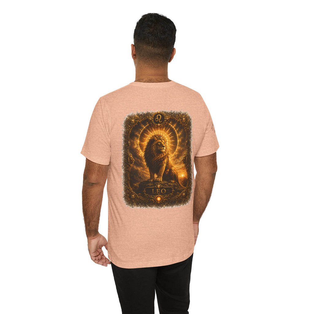Leo Zodiac Lion T‑Shirt — Astrology Graphic Tee