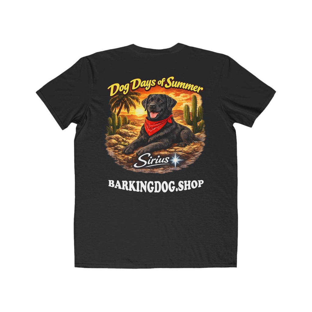 Black Labrador Cactus T-Shirt Wag On™ Dog Days of Summer