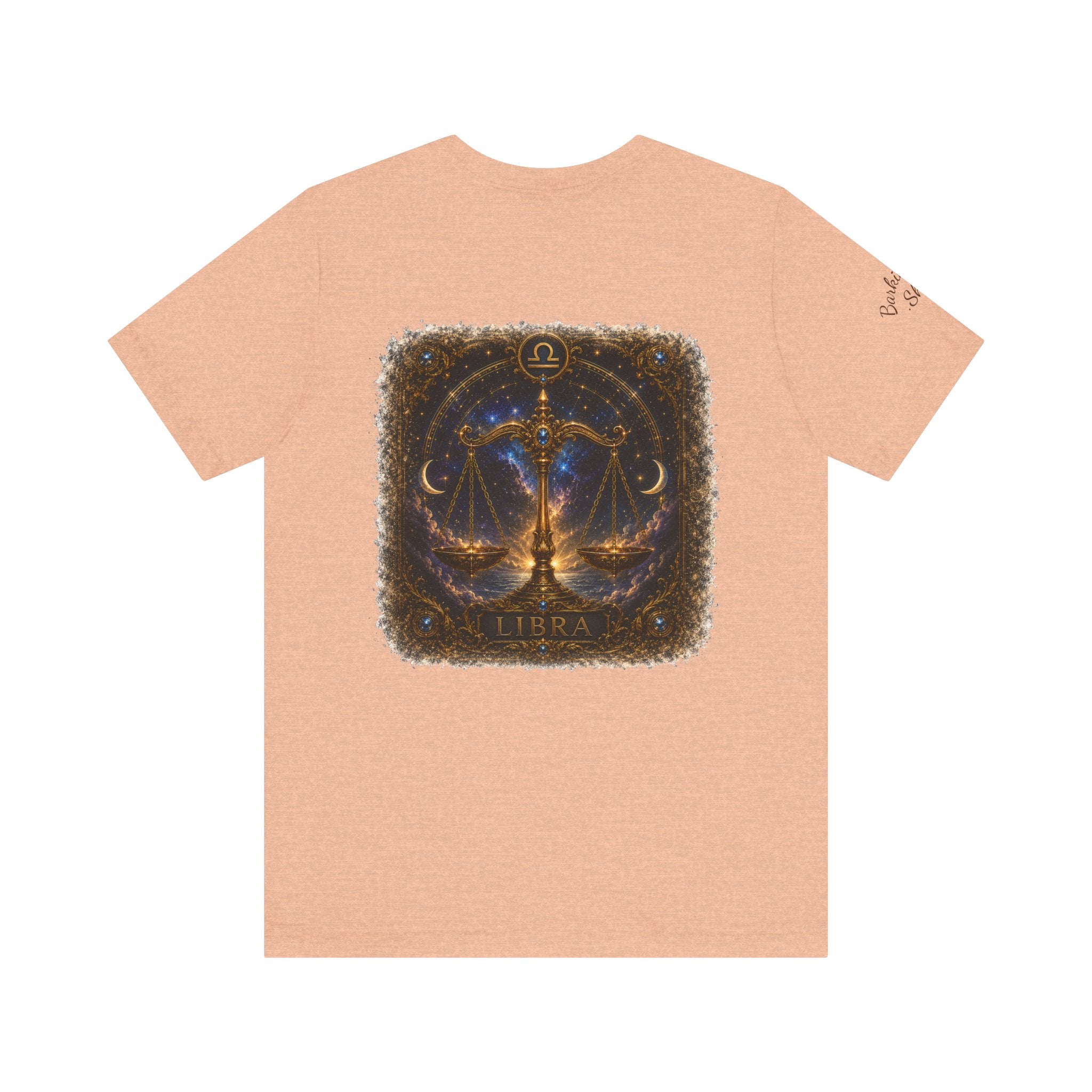 Libra Zodiac T-Shirt — Astrological Scales Graphic Tee