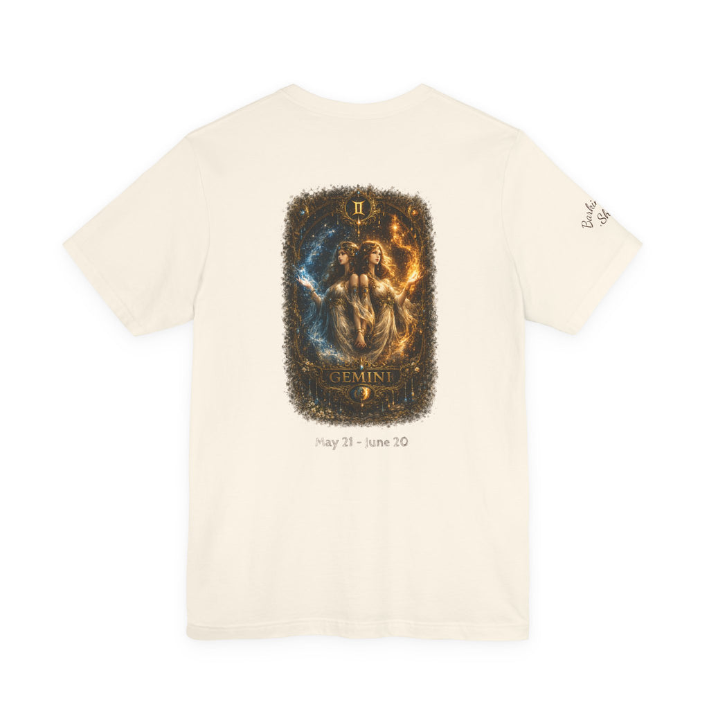 Gemini Zodiac T‑Shirt — Twin Constellation Astrology Tee